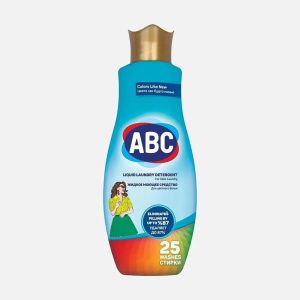 Гель ABC для стирки цветного белья 1,5л 9шт