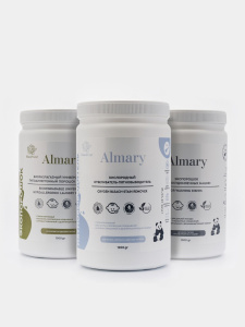 Кислородный отбеливатель-пятновыводитель 1200г Almary 6шт