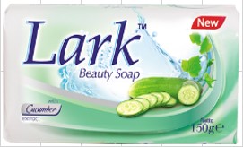 Мыло LARK Cucumber 135г 6шт 48ящ