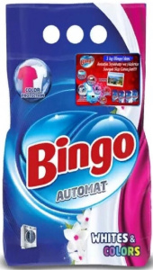 Bingo Стиральный порошок автомат для цветного белья 3кг