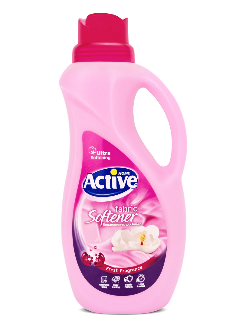 Кондиционер Active для белья Роза Pink1.5л 9ящ