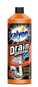 Средство гель для удаления засоров в трубах Kalyon 1000мл 