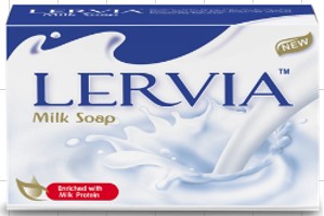 Мыло Молочное LERVIA Milk 90г 6шт 72ящ