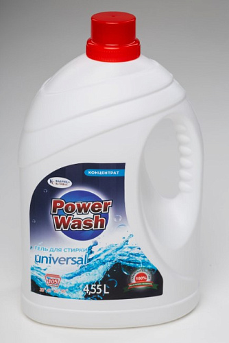 Гель для стирки Belarus POWER WASH 4,5л 4ящ