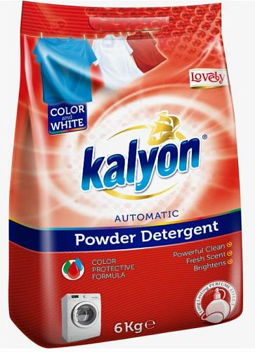 Стиральный порошок автомат для цветного белья Kalyon 6кг