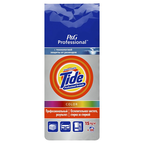 Стиральный порошок автомат для цветного белья Tide 15кг