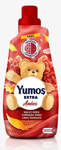 Кондиционер для белья Yumos Янтарь 1440мл 9ящ