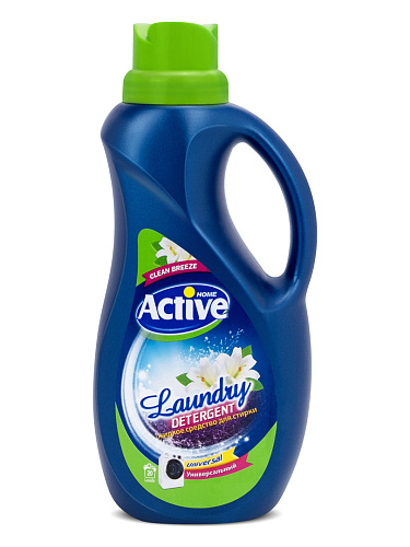 Гель для стирки Active универсальный Clean Breeze 1.5л 9ящ