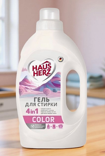 Гель для стирки HausHerz Color 1.3л 8шт 