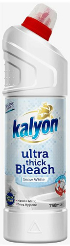 Чистящий гель для сантехники Kalyon Чисто Белый 750ml 12шт