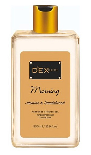 Гель для душа DEX MORNING прозрачный 500мл 12шт