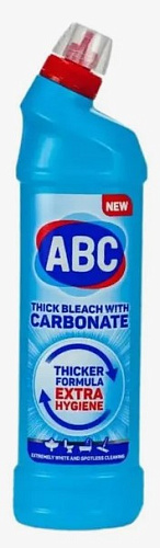 Чистящий гель для сантехники ABC Карбонат 750ml 18шт