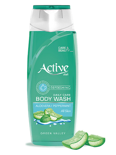 Гель для душа Active Care Beauty Алоя Вера 400мл 16ящ